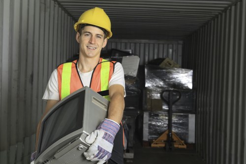 Recycling process for construction waste materials